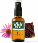 Herb Pharm Soothing Throat Spray Herbal Formula with Echinacea and Propolis, 1 Fl Oz (Pack of 1)