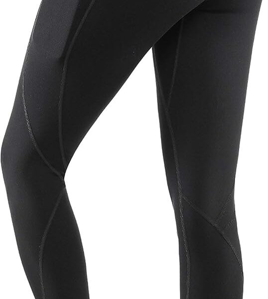 Lingswallow High Waist Yoga Pants - Yoga Pants with Pockets Tummy Control, 4 Ways Stretch Workout Running Yoga Leggings