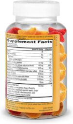 Immune Essentials Gummies, Immune Support Supplement, Vitamin C Gummies, Vitamin Supplement, Vitamin E, Vitamins for Women & Men, Assorted Orchard Fruits Flavor, 44 Servings (132) - Image 7