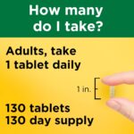 Nature Made Multivitamin Tablets with Iron, Multivitamin for Women and Men for Daily Nutritional Support, 130 Tablets, 130 Day Supply - Image 4