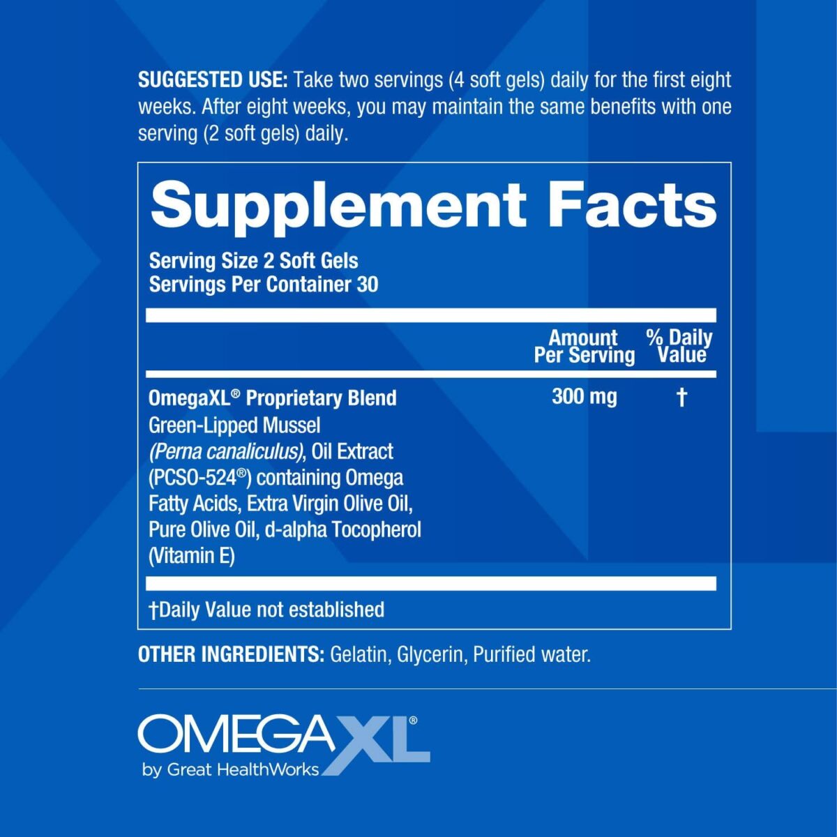 OmegaXL Joint Support Supplement, for Relief - Natural Muscle Support, Green Lipped Mussel Oil, Soft Gel Pills, Drug-Free, 60 Count - Image 2