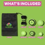 Lacrosse Balls Therapy Set for Muscle Knots and Post-Workout - Physical Therapy Massage Balls, Trigger Point Therapy, and Yoga Therapy - 6-Piece Set - Image 2