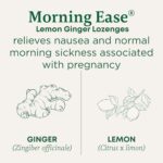 Traditional Medicinals Lozenges, Organic Morning Ease Lemon Ginger, Relieves Nausea & Morning Sickness Associated w/Normal Pregnancy, 30 Individually Wrapped Lozenges - Image 3
