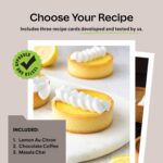 French Tart Baking Set | Unique Baking Gifts for Women BFF Kitchen Baking SuppliesPresent a Food Making Kit For Adults & Parisian Cooking Tools for Pastry Dessert - Image 8