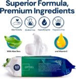 Adult Wipes For Elderly - 8"x13" 720ct (12 Packs of 60) Huge & Soft Non-Flushable Body Wipes For Adults Bathing No-Rinse - Incontinence Disposable Washcloths, Vitamin E & Aloe Infused Shower - Image 4