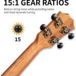 AODSK Soprano Ukulele for Beginner 21 Inch Ukelele with Gig Bag Strap Nylon String 4 Picks Holiday Gift - Image 7
