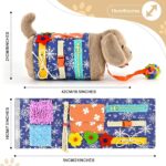 Fidget Blanket and Muff Dog for Adults with Dementia,Alzheimers Dementia Activities Products for Seniors and Elderly,Gift Game and Sensory Fidget Toys for Alzheimer’s or Dementia - Image 5