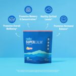 Nello Supercalm Powdered Drink Mix, Raspberry Lemonade, L Theanine, Ksm-66 Ashwagandha, Magnesium Glycinate, Vitamin D 3, Supplements for Relaxation & Focus, No Sugar, Non GMO, On The Go, 20 Ct - Image 2