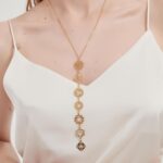 Spiritual Chakra Necklace for Women Trendy - Gold Long Necklaces Yoga Dainty Trendy Y Necklace Prom Birthday - Image 3