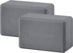 Gaiam Yoga Block - Supportive Latex-Free Eva Foam - Soft Non-Slip Surface with Beveled Edges for Yoga, Pilates, Meditation - Yoga Accessories for Stability, Balance, Deepen Stretches