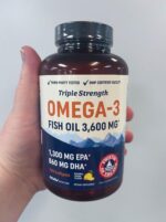 Triple Strength Omega 3 Fish Oil 3600 mg | EPA & DHA | Over 2100mg Omega-3 Fatty Acids | 1300mg EPA + 860mg DHA | Best Essential Fatty Acids | Premium Wild Caught & Burpless Fish Oil | 120 Ct - Image 7