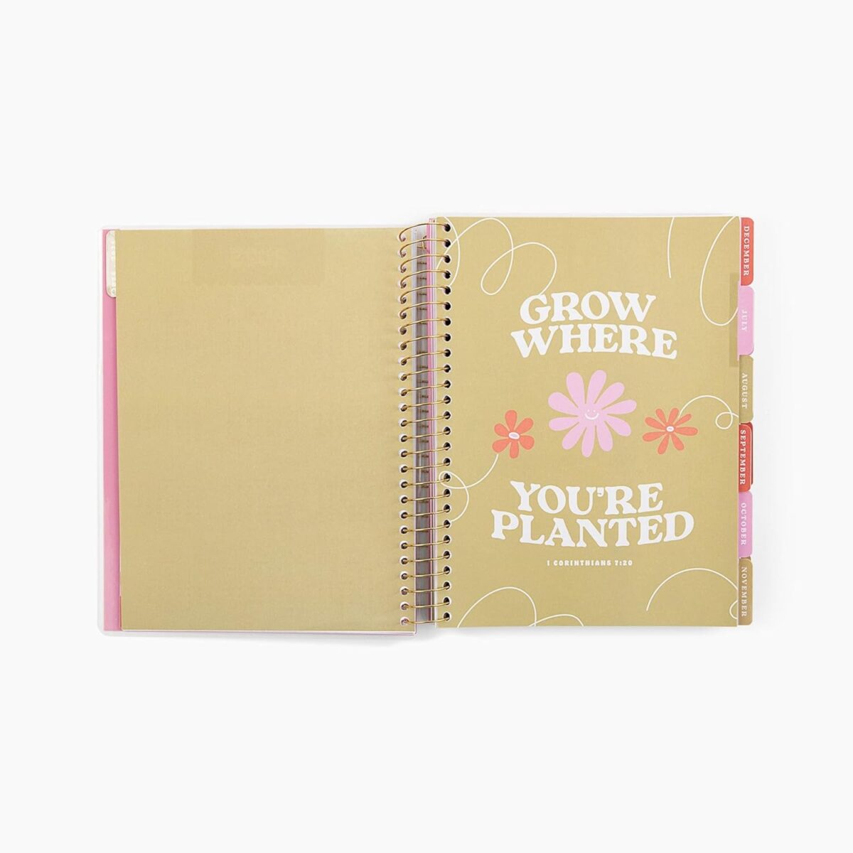 Love in Faith | 18-Month Daily Planner 2025-2026 | Christian Planner | Faith-Based Planner | Christian Gifts | Grow in Grace - Image 4