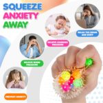 6 Set Squishy Sensory Stress Squeezing Balls for Adults: Best Calming Tool to Relieve Anxiety, Vent Mood and Improve Focus, Fun Fidgets for Student Classroom, Easter Gifts for Kids - Image 2