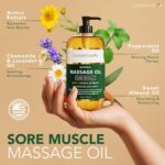 Cosmetasa Massage Oil for Sore Muscles with Roller Ball - Soothes Joints & Muscles with Arnica, Lavender Oil, Peppermint Oil & Chamomile Extract, Unisex - Image 2