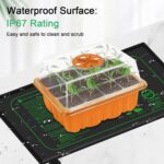 GooingTop Seed Starter Tray, 6 Pack 72 Cells Plant Grow Kit with Adjustable Humidity Vent for Mini Greenhouse Garden Germination,Bonsai Seedlings Starting Growing - Image 5