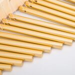 ENNBOM 20 Note Chime Table Top Bar Chime Wind Chime 20 Bars Instrument Percussion with Mallet (Gold) - Image 5