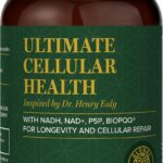 Global Healing Center - Ultimate Cellular Health - NAD Supplement for Women & Men, Cellular Repair, Includes Resveratrol for Anti-Aging, Supports NAD Plus, Alternative to Nicotinamide Riboside