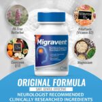 Vita Sciences Migravent Migraine Relief Supplement w/Vitamin B2, Riboflavin, Magnesium, Coenzyme CoQ10, PA-Free Butterbur, Bioperine, Premium Herbal Extracts 60 Count - Image 2