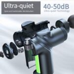 Massage Gun Deep Tissue, Silent Brushless Motor and Portable Massage Gun with 4 Interchangeable Heads for Deep Muscle Relief and Relaxation, Relax Gift - Image 3