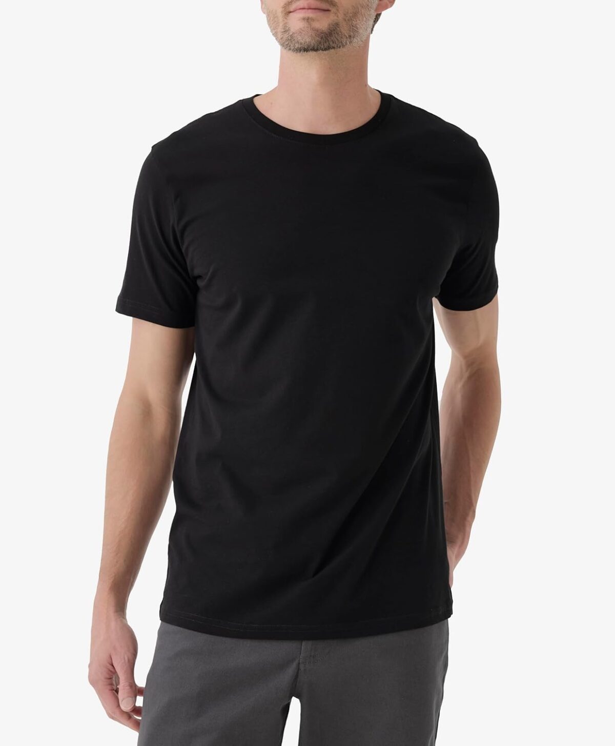 Pact Men's Organic Cotton Softspun Standard Fit Crew Neck T-Shirt, Pack of 5 - Image 2
