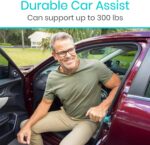 Vive Car Handle Assist for Elderly - Scratch Proof Latch - Auto Grab Bar Cane Support Aid - Standing Mobility Safety Tip to Help Get Out - Portable Assistive Device for Seniors, Handicapped - Image 8