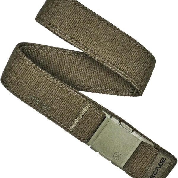 Arcade Belts A2 Unisex Adventure Belt: Heavy Duty Stretch, Metal Free Buckle