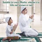 2Pcs Muslim Prayer Rug with 2Pcs Prayer Beads Thick Soft Velvet Prayer Matt Islam Arabic Turkish Design Daily Salah Mat Sajadah Meditation Ramadan Eid Gift for Women Men(Green) - Image 6