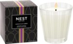 NEST New York Scented Classic Candle, Moroccan Amber - 8.1 oz - Up to 60-Hour Burn Time - Reusable Glass Vessel