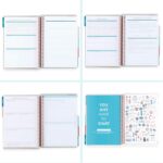 Erin Condren Coiled A5 Daily Wellness Planner, Features 160 Pages of Thick, Bleed Resistant 80 Pound Paper Boost Productivity, Durable, Pretty, Cute, Stylize - Image 7