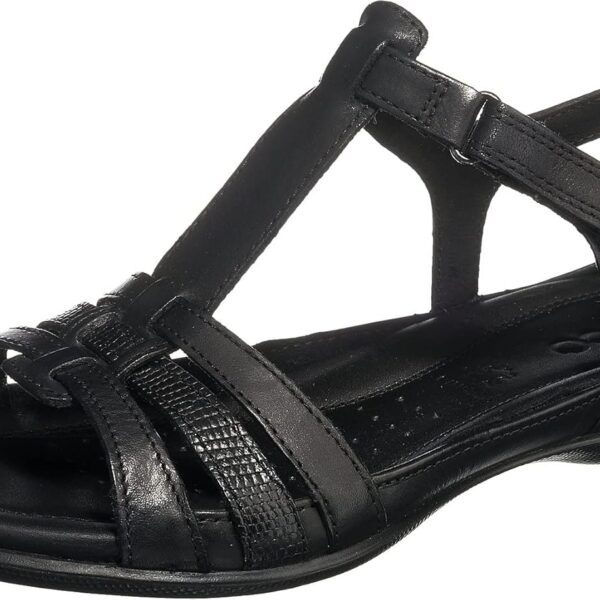 ECCO Womens Flash T-Strap Gladiator Sandal,