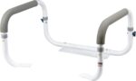 Carex Toilet Safety Frame - Toilet Safety Rails With Adjustable Width - Toilet Rails For Elderly, Handicap, Home Health Care Equipment After Surgery, Supports 300lbs - Image 8