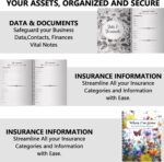 I'm Dead, End Of Life Planner, Funny End of Life Planner Organizer Binder, Evenything You Need to Know When I'm Gone, Estate Planning Organizer for Possessions, Final Wishes, Business Affairs (C) - Image 4