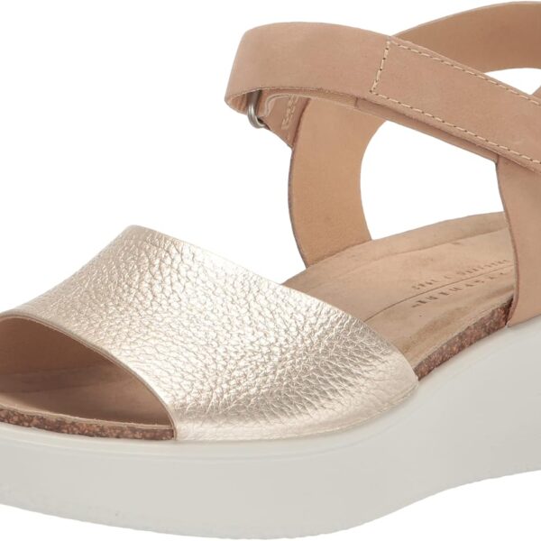 ECCO Women's Flowt Wedge Cork Sandal