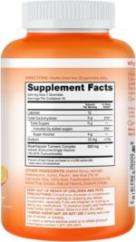 Qunol Zero Sugar Turmeric Gummies, Gummy with 500mg Turmeric Curcumin, Joint Support Supplement, Ultra High Absorption Tumeric Curcumin, Vegetarian, Gluten Free, 90 Count - Image 8