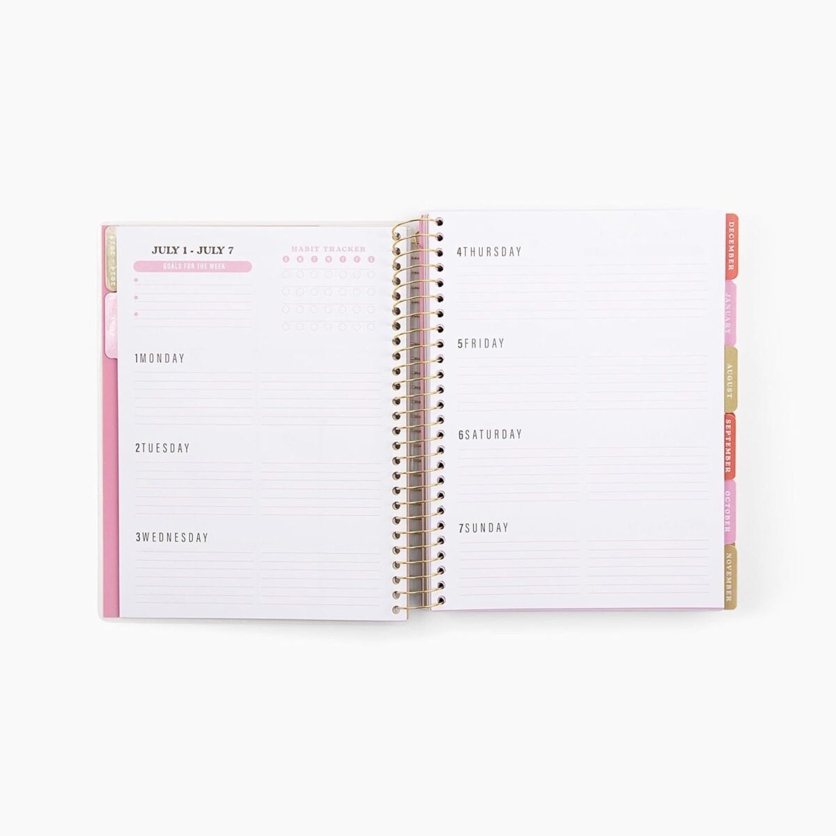 Love in Faith | 18-Month Daily Planner 2025-2026 | Christian Planner | Faith-Based Planner | Christian Gifts | Grow in Grace - Image 5