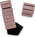 Weighted Bangles – Adjustable Ankle and Wrist Weights for Women & Men – Set of 2 Ankle Weights for Versatile Use on Legs, Arms, and Wrists (1lb Each) - Image 3
