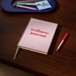 Papier Daily Wellness Journal Diary - Baby Pink, 8.46"L x 6.02"W | Hardback Cover Wellbeing, Gratitude & Mindset Diary for Personal Growth, Mindfulness & Reflection | Track Goals, Sleep & Lifestyle Habits - Image 3