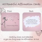 Positive Affirmations & Thought-Provoking Questions for Women | Motivational & Mindful Daily Cards - Image 4