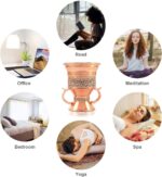 Metal Frankincense Resin Incense Burner, Incense Censer, Portable Bakhoor Burner, Charcoal Bakhoor Burner, Myrrh Burner with Tongs for Yoga, Spa Aromatherapy (Rose Gold) - Image 6