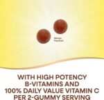Nature's Way Alive! B-Complex Gummies, Cellular Energy Support*, 8 B-Vitamins, Vegetarian, Mango Flavored, 60 Gummies (Packaging May Vary) - Image 3