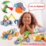 10 in 1 STEM Toys for 4 5 6 7 8+ Year Old Boy Girl Birthday Gifts Building Toys for Kids Ages 4-8 5-7 6-8 Educational Stem Activities for Boys 4-6 8-10 Construction Creative Games Easter Idea Gift - Image 3