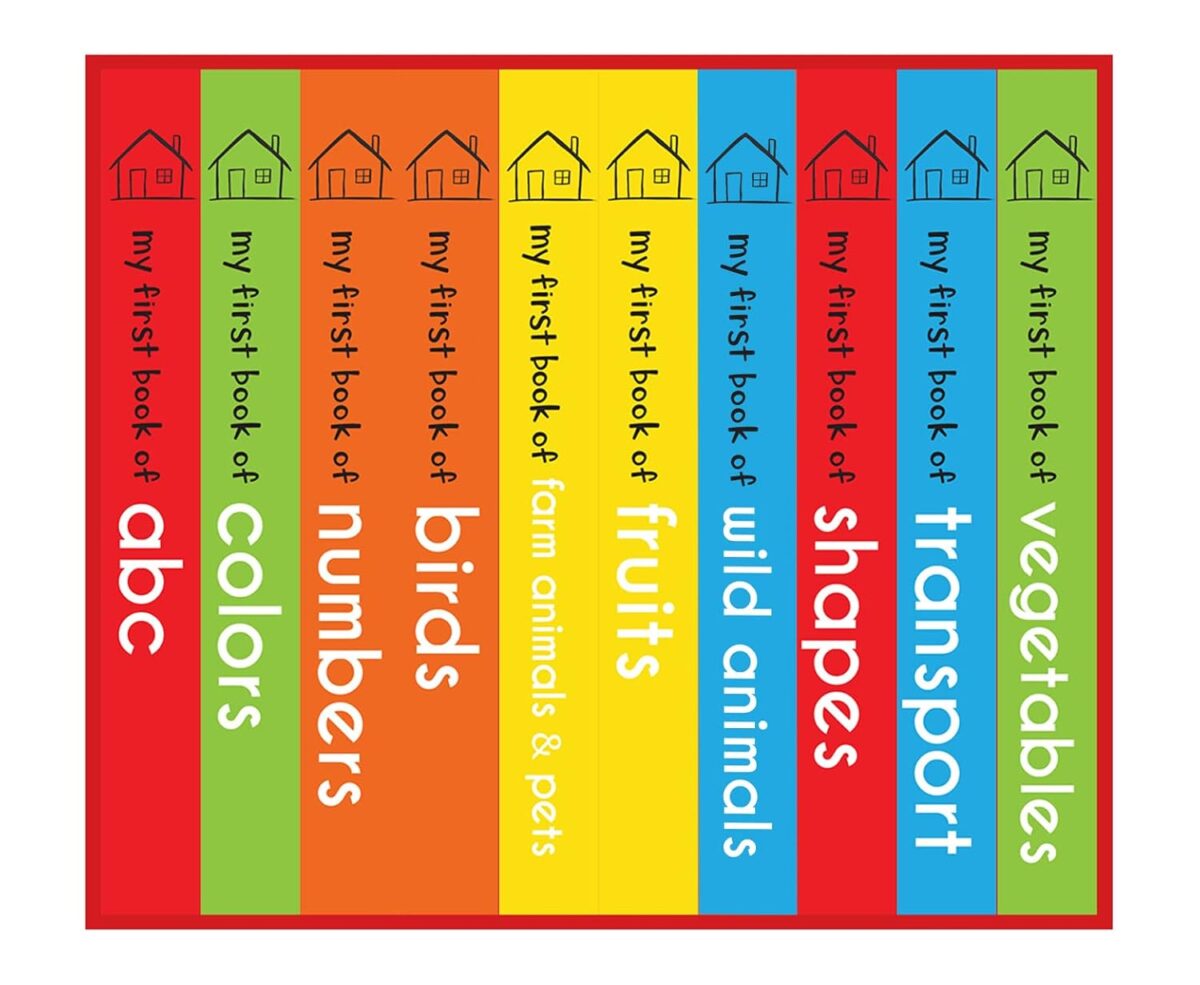 My First Library: Boxset of 10 Board Books for Kids - Image 11