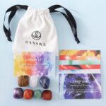 7 Chakra Healing Crystal Necklace Set - Boho Handmade Cord Cage and Hippie Energy Pendant Holder Real Crystal and Healing Stone Jewelry Spiritual Gift for Women Teen - Image 6