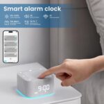 Sound Machine Alarm Clock, 32 Soothing Sounds, Night Lights Bluetooth Speaker, App Control White Noise Machine with Dimmable Clock, Noise Machine for Baby, Kids, Teens, Adult, Best Birthday Gift Ideas - Image 3