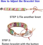 sedmart 7 Chakra Bracelets for Women with Real Stones Leather Wrap Healing Bead Bracelet Women Men Boho Friendship Jewelry - Image 7