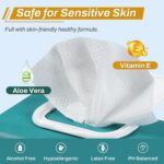 [720 Count, 12 Packs of 60] Wet Wipes for Adults, 12" x 8" Large Disposable Washcloths for Incontinence & Cleansing, Body Wipes Bath Wipes - Disposable Washcloths for Elderly - Image 2