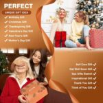 Mother’s Day Gifts Baskets for Women Mum Her Wife Girlfriend,Birthday Gifts for Women Teacher Friend w/Cozy Blanket Rose Relaxing Spa Gifts Set,Self Care Get Well Gifts for Her Valentines Mothers Day - Image 2