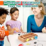 Montessori Screwdriver Board Set Lock and Key Toys Kids Tools Nuts and Bolts Montessori Toys for 3 4 5 Year Old Learning Practical Life Materials Fine Motor Skills Occupational Therapy Games - Image 5