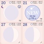 Astrocal Seasons & Cycles Moon Calendar 2025 USA (Blue, EST - Eastern Time) - Image 6