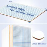 10 Pack Double-Sided XY Axis Graph Math Whiteboard Durable Dry Erase Board for Math Practicing in Classroom Math Manipulatives Grid Whiteboard for Students School Supplies - Image 7